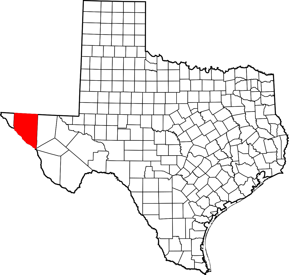 Sunset over Hudspeth County land parcel in Texas, showing eastern hills and map details of Lot 10 in Online Land Sales listing