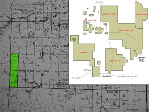 Texas, Brewster County, Terlingua Ranch. 40 Acres.