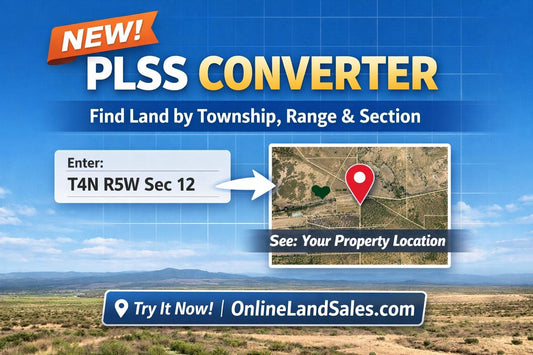 Online Land Sales Launches New PLSS Converter Tool
