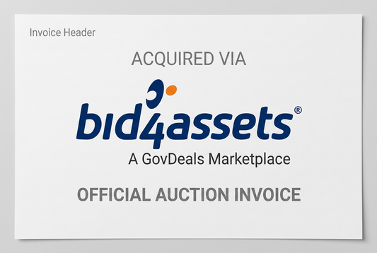 Bid4Assets Invoice Header - Auction #1292347