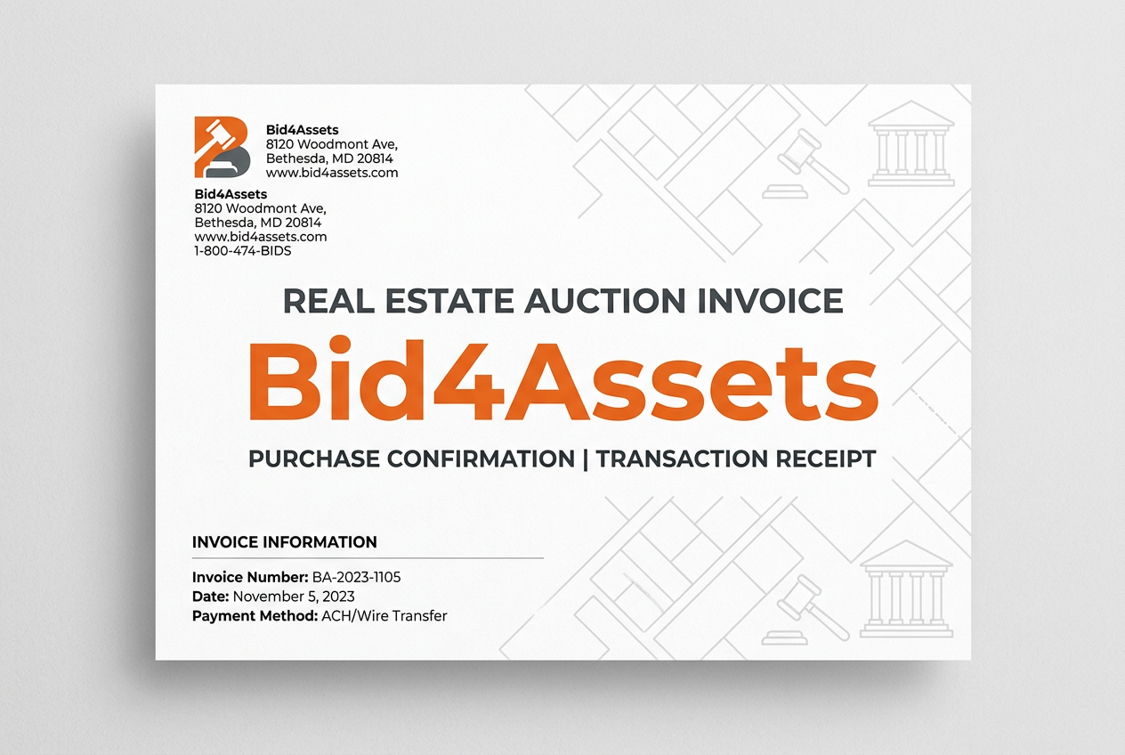 Bid4Assets Auction Invoice Source