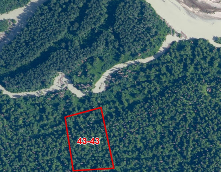Alaska, Matanuska-Susitna Borough, 5.03 Acres Talkeetna Bluffs, Block 6, Lot 2. TERMS $389/Month